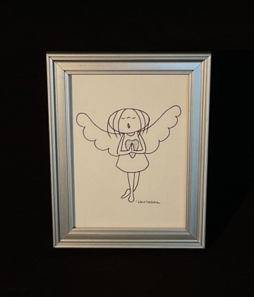 Jabbertje engel zilver 23 a s